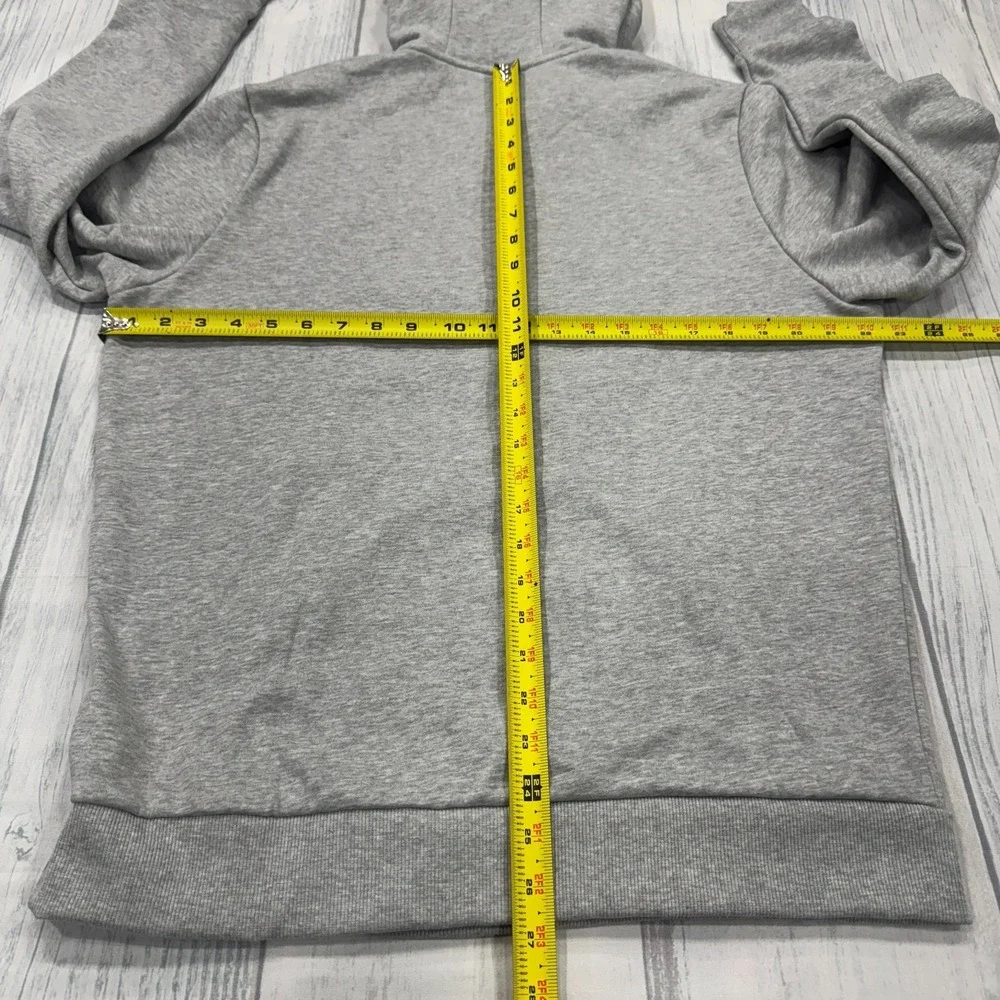 NWT Under Armour Project‎ Rock Rival Hoodie M Sweatshirt Gray Men Gym Workout
